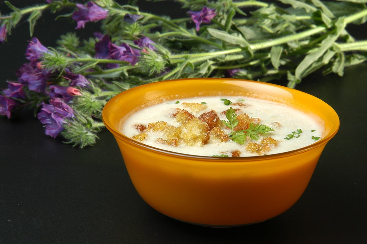 Crema de alcachofas al Gruyere - Gurmé