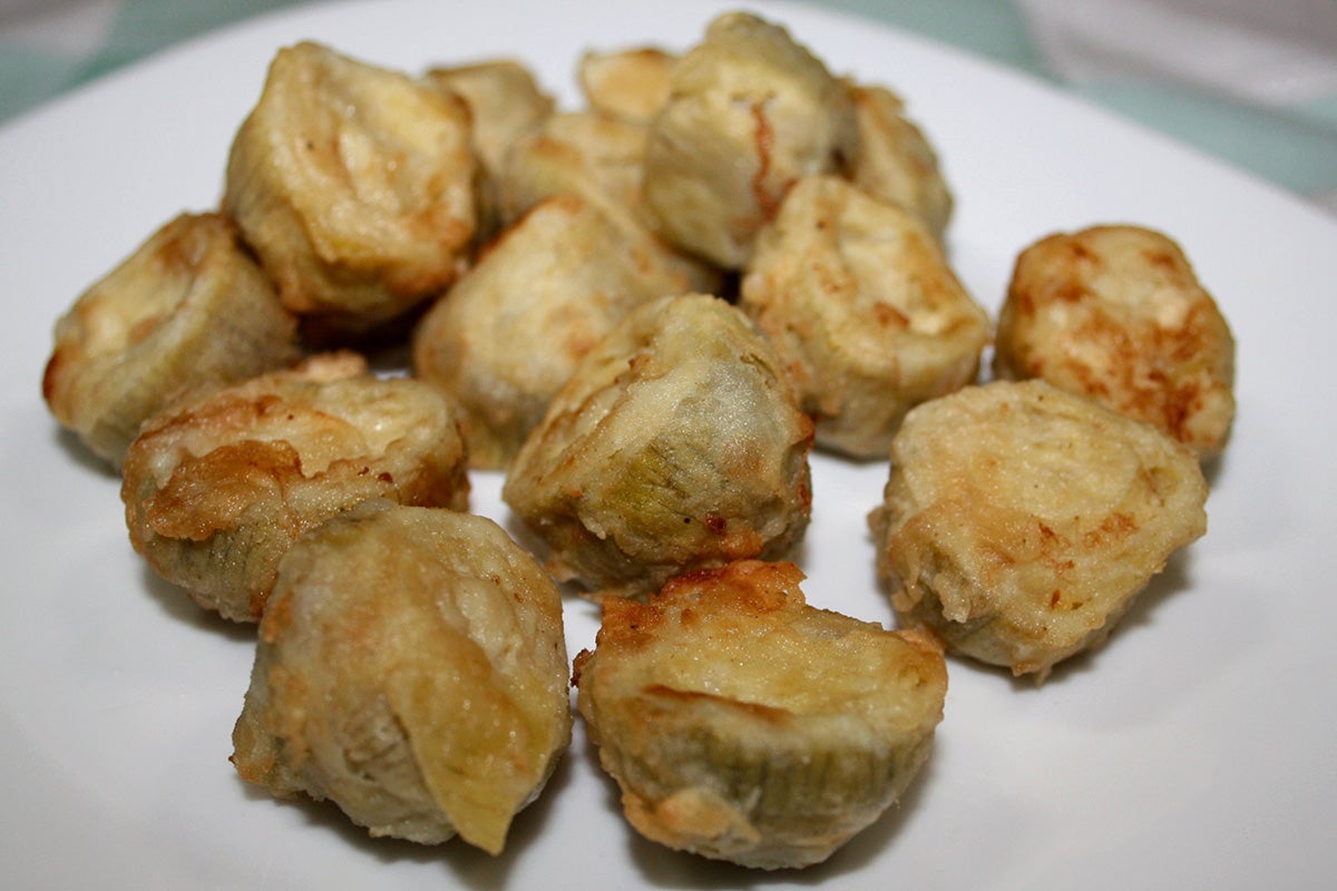 Alcachofas fritas - Gurmé
