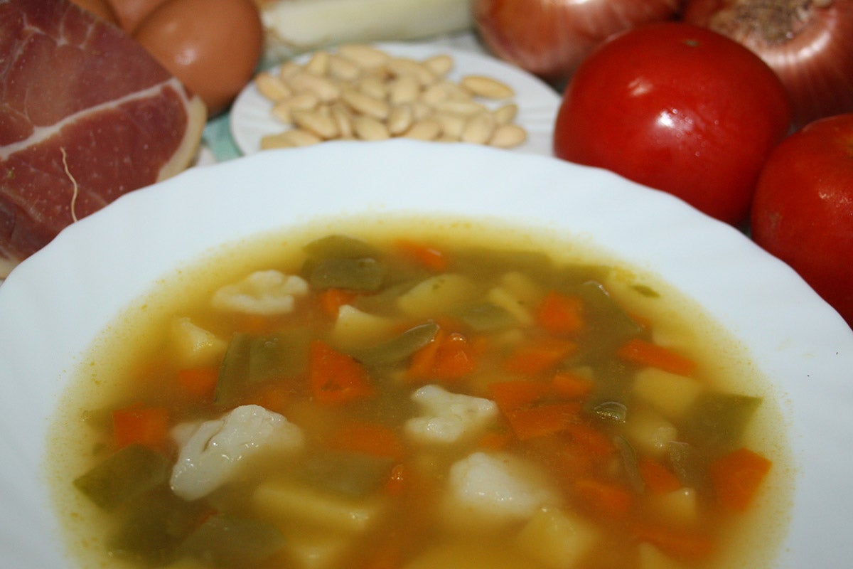 Caldo de verduras - Gurmé