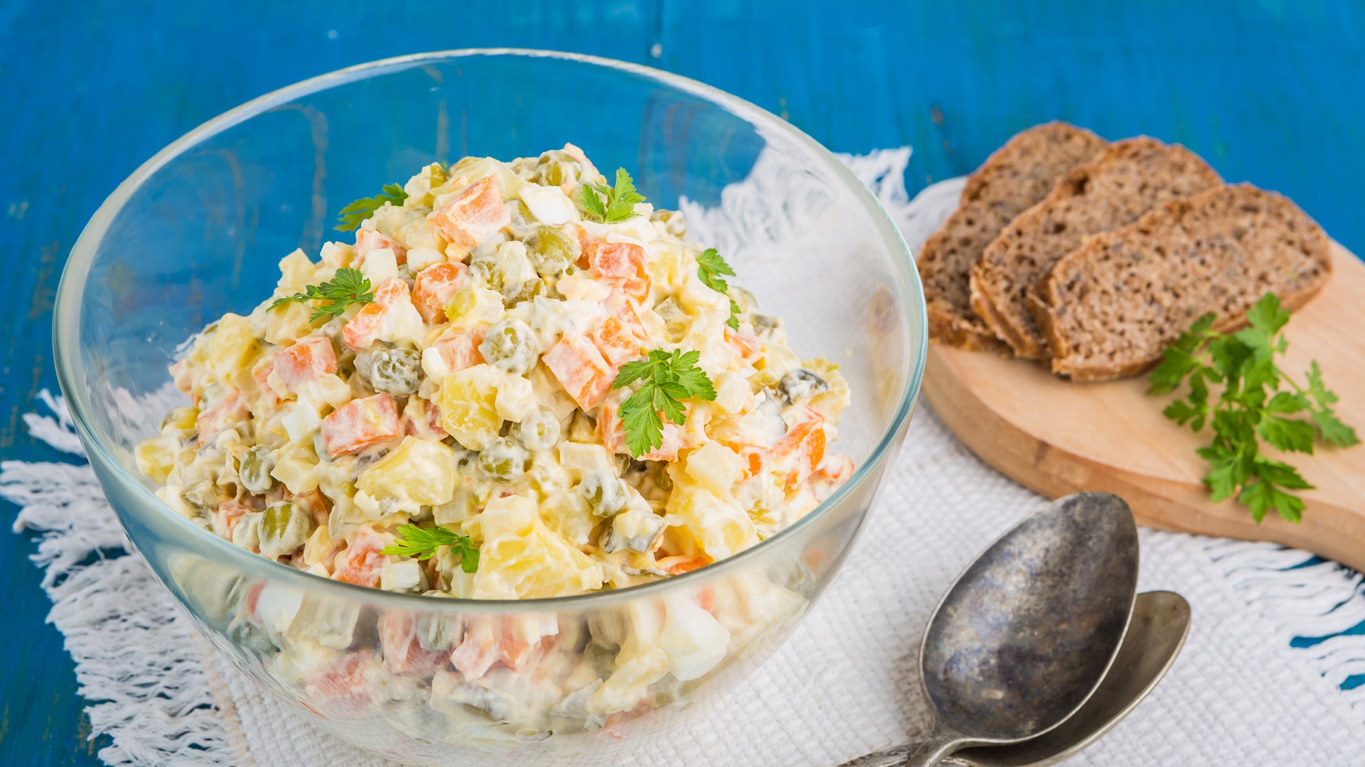 Cómo hacer ensalada de patata americana