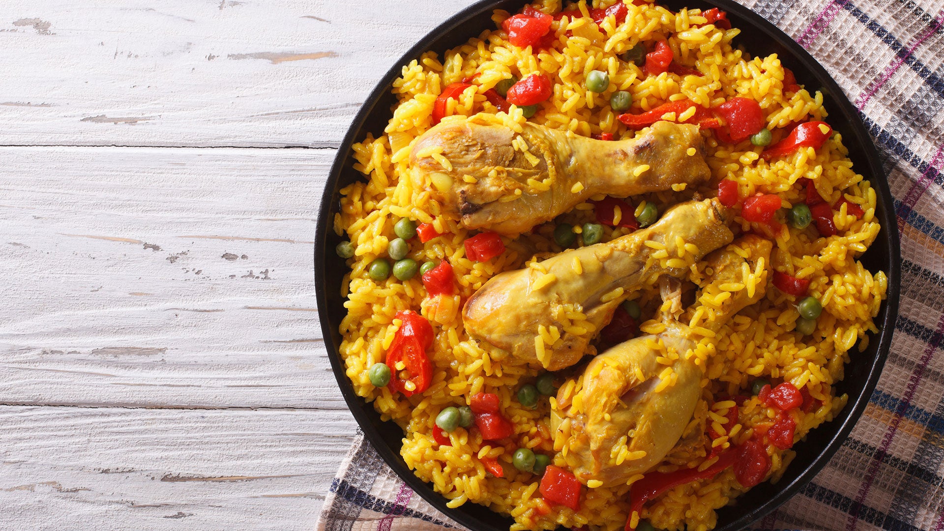 Paella de pollo - Gurmé