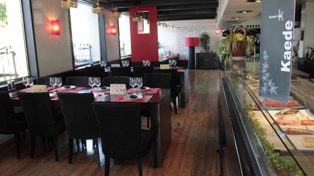 Restaurante japonés Kaede. 