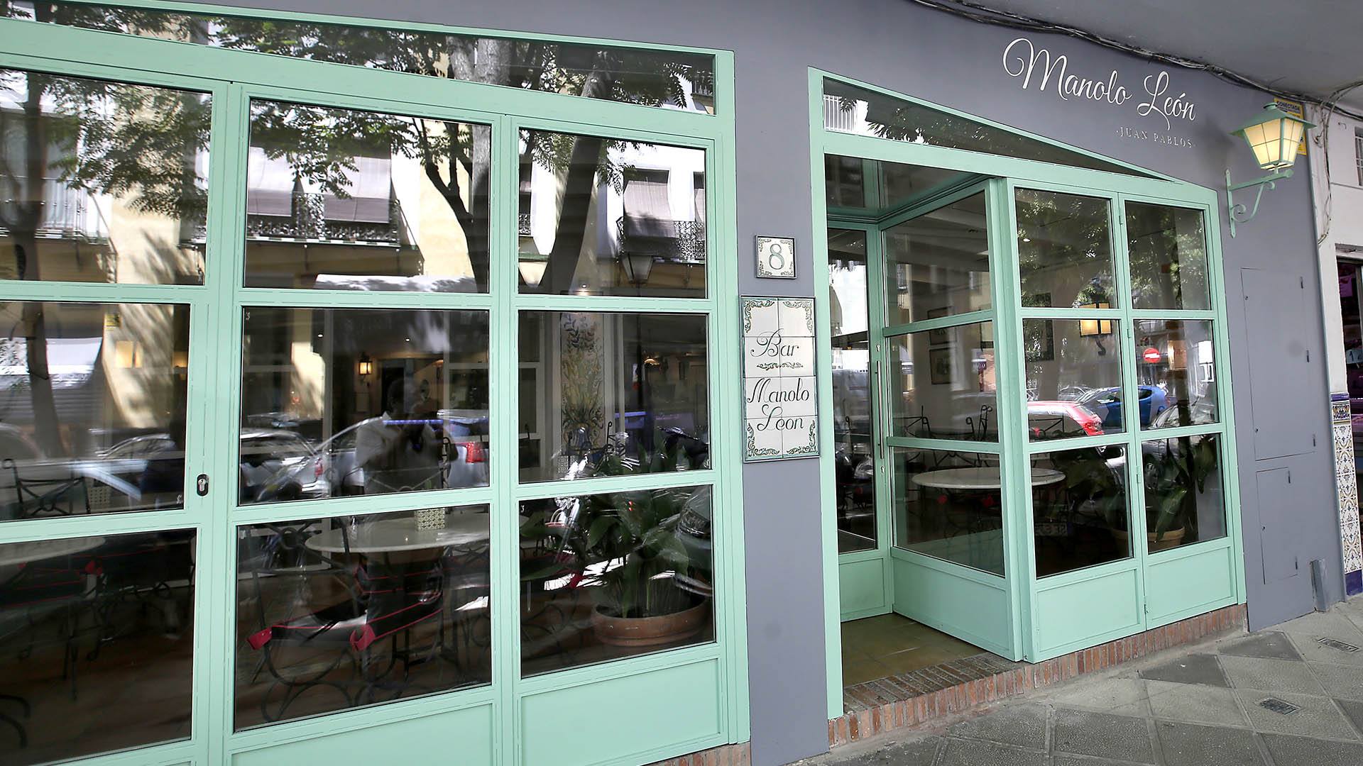 Manolo León de Juan Pablos estrena porche y nueva carta