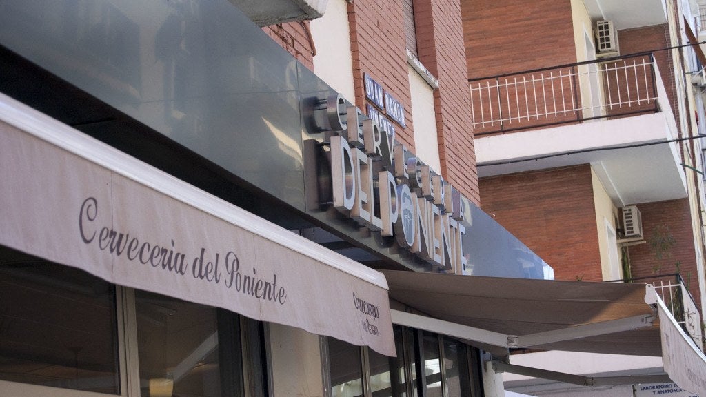 Cervecería del Poniente. 