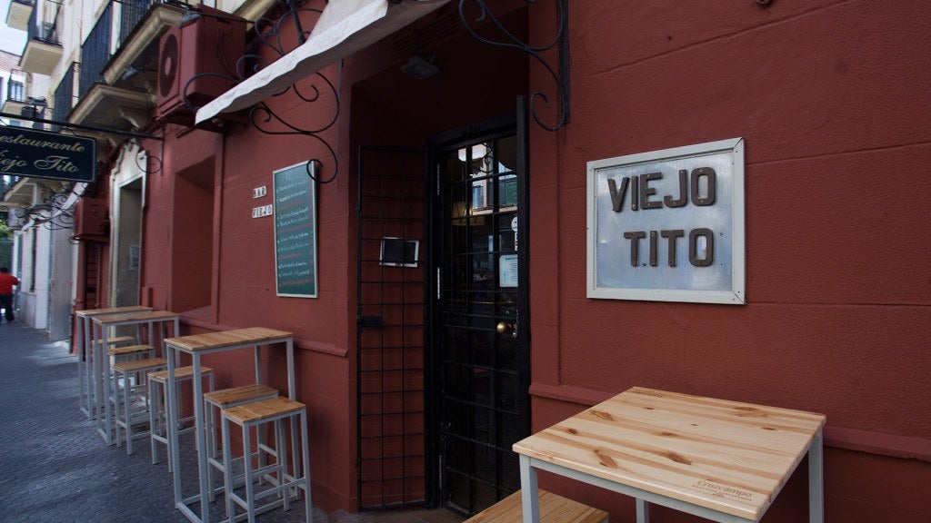 Viejo Tito en Sevilla. 