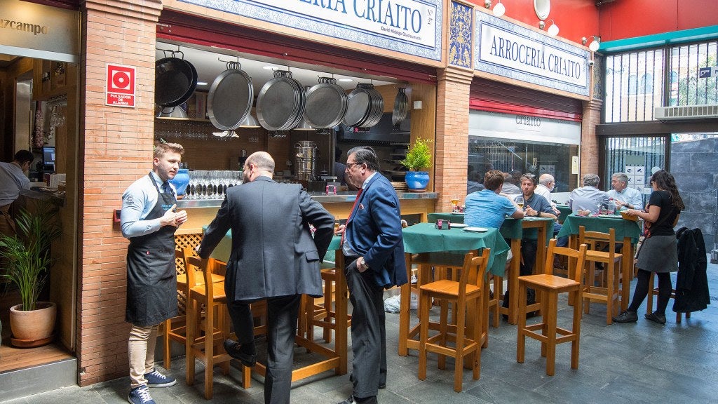 Arrocería Criaito en Sevilla. 