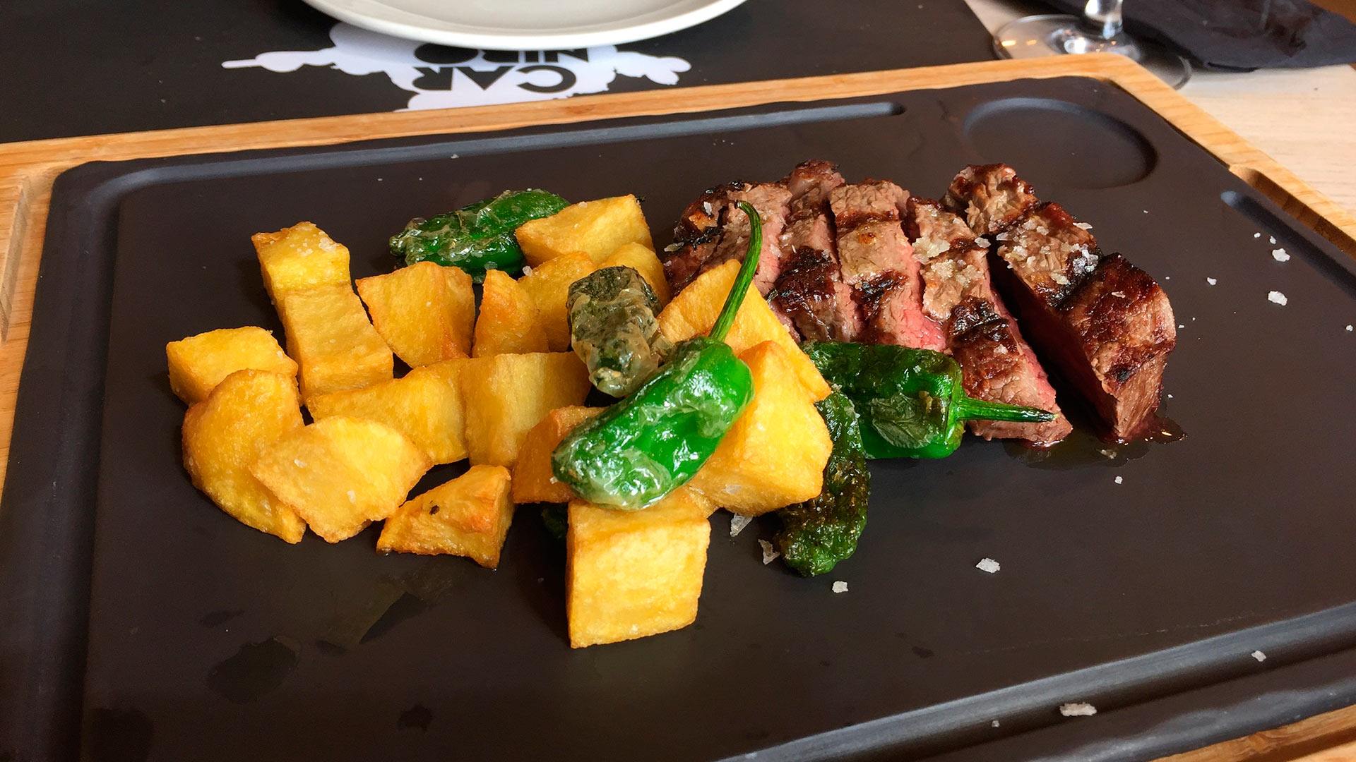 Restaurante Carniborea en el centro de Sevilla