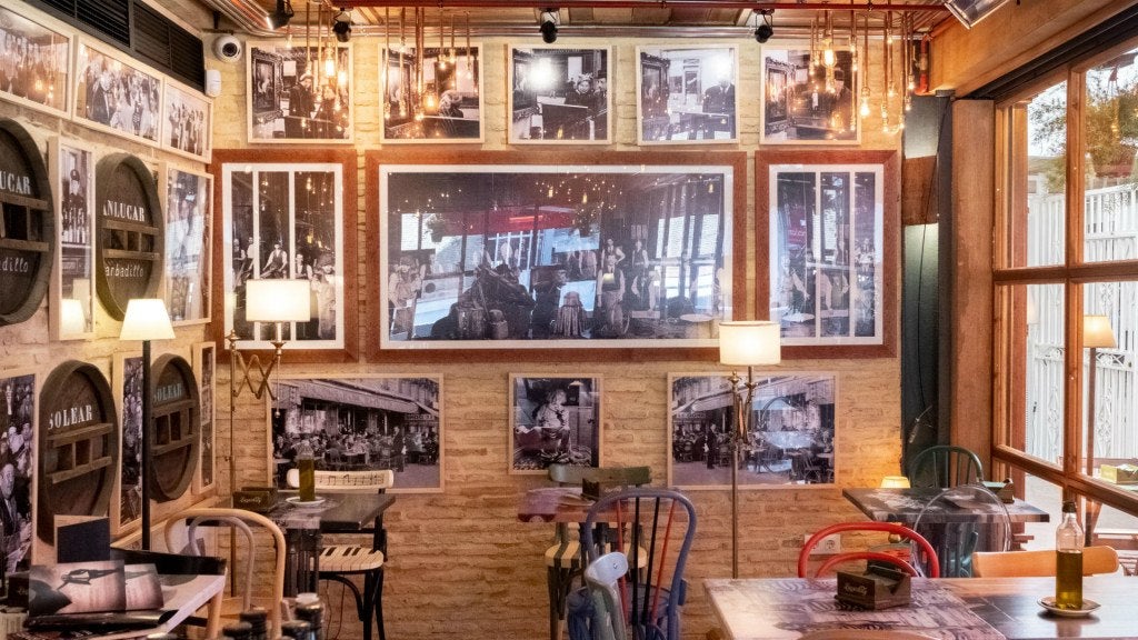 Luca’s City Bar en el centro de Sevilla