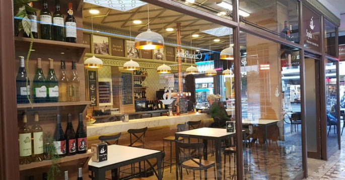 Spala de la calle Imagen de Sevilla. Spala de la calle Imagen de Sevilla