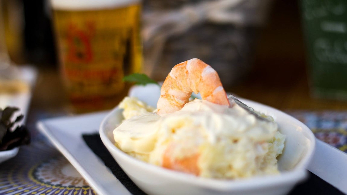 Restaurante El Tragaluz en el centro de Sevilla. Restaurante El Tragaluz en el centro de Sevilla