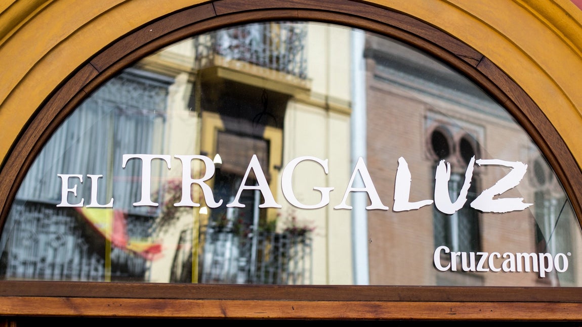 Restaurante El Tragaluz en el centro de Sevilla. Restaurante El Tragaluz en el centro de Sevilla