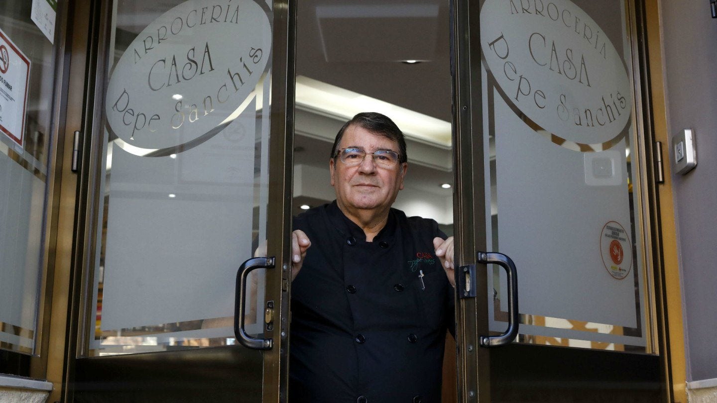 Pepe Sanchís: «La paciencia es fundamental para hacer un buen arroz»
