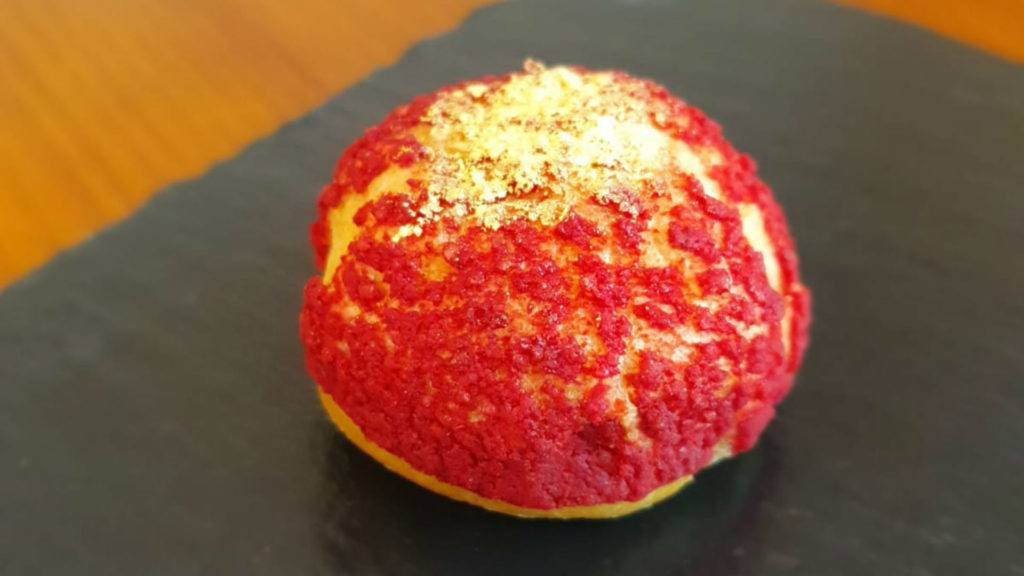 postre-individual-ganache. Postre individual Ganache Aderezo