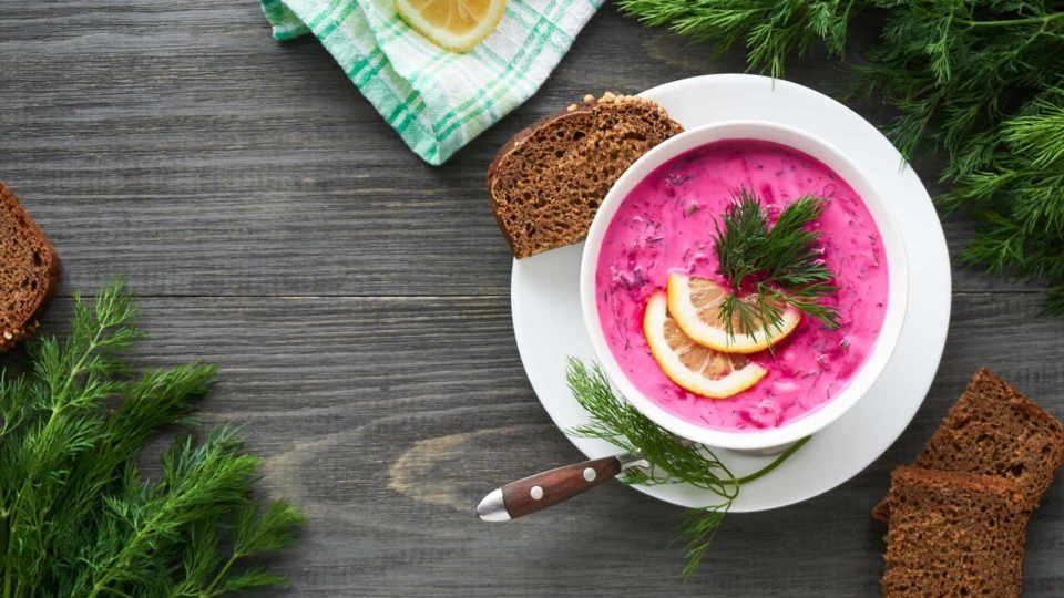 Sopa de remolacha
