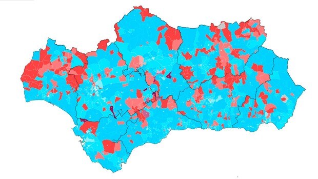 Consulta qué partido ha sido el más votado en tu calle en las elecciones de Andalucía
