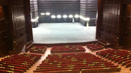Interior del auditorio del Cartuja Center Cite