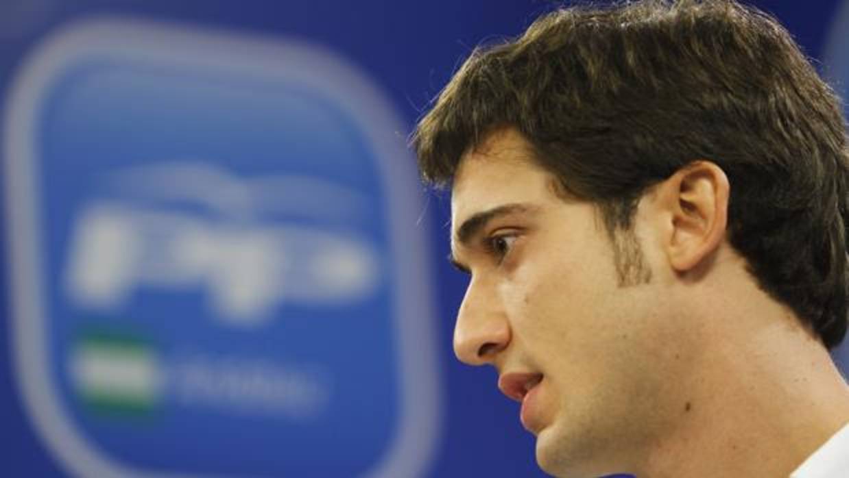 El concejal y coordinador adjunto de la campaña electoral del PP provincial, Luis Paniagua