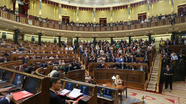 Primera jornada de la moción de censura a Mariano Rajoy