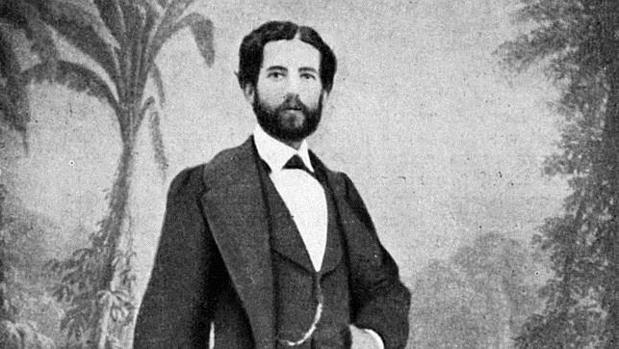 Gustavo Adolfo Bécquer hacia 1864, retratado por J. Laurent
