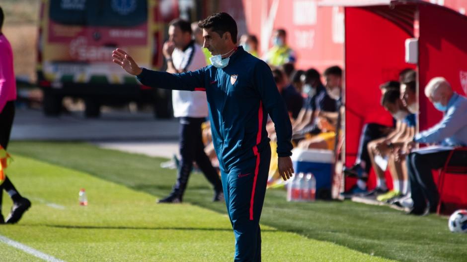 Paco Gallardo: «Sacamos un punto que hay que hacer bueno contra el Linares»