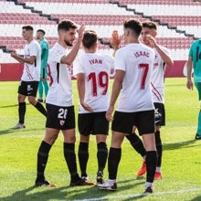 Sevilla Atlético - Lorca: Iván da un respiro a Gallardo para cerrar el año (4-0)