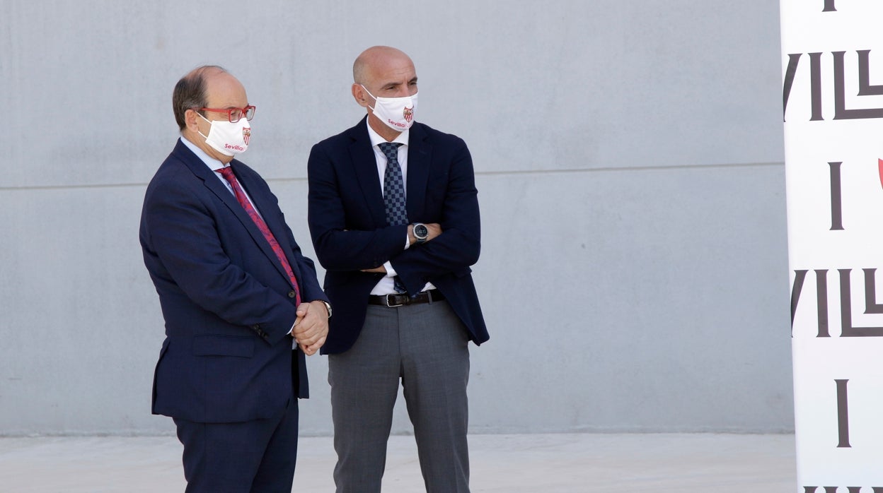 Monchi y el Borussia Dortmund: «Es un rival con el que podemos competir pero va a ser muy difícil»