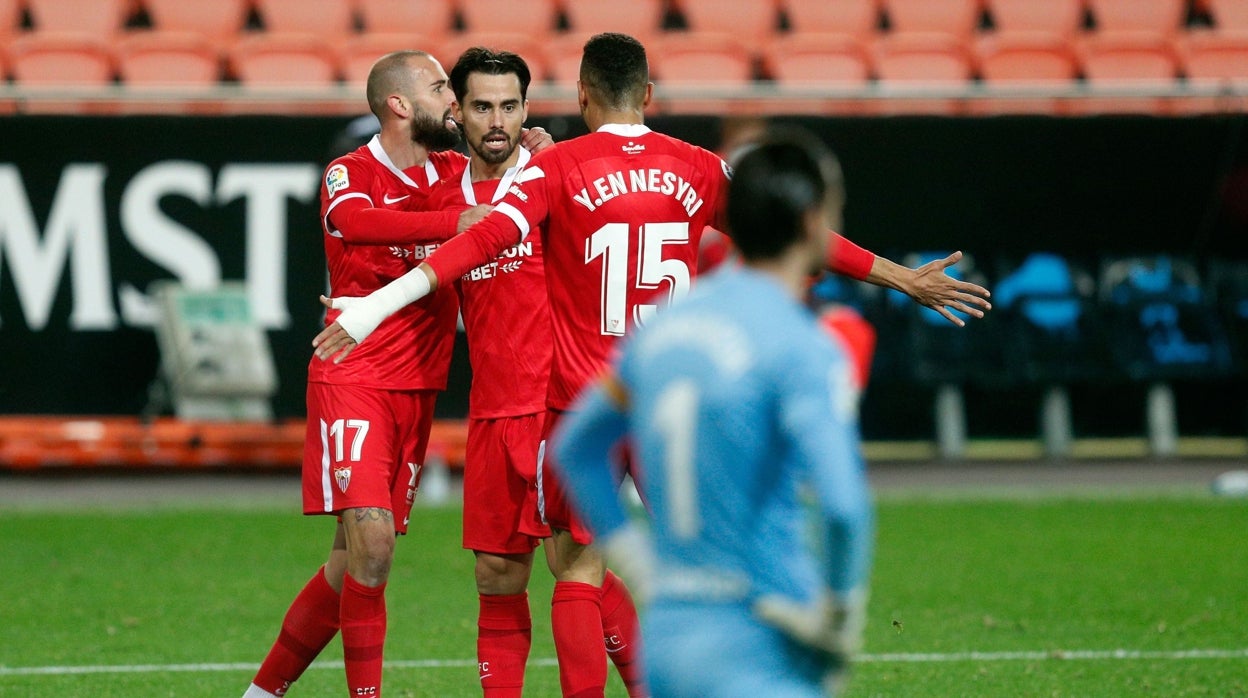Valencia - Sevilla: Suso reina en Mestalla (0-1)