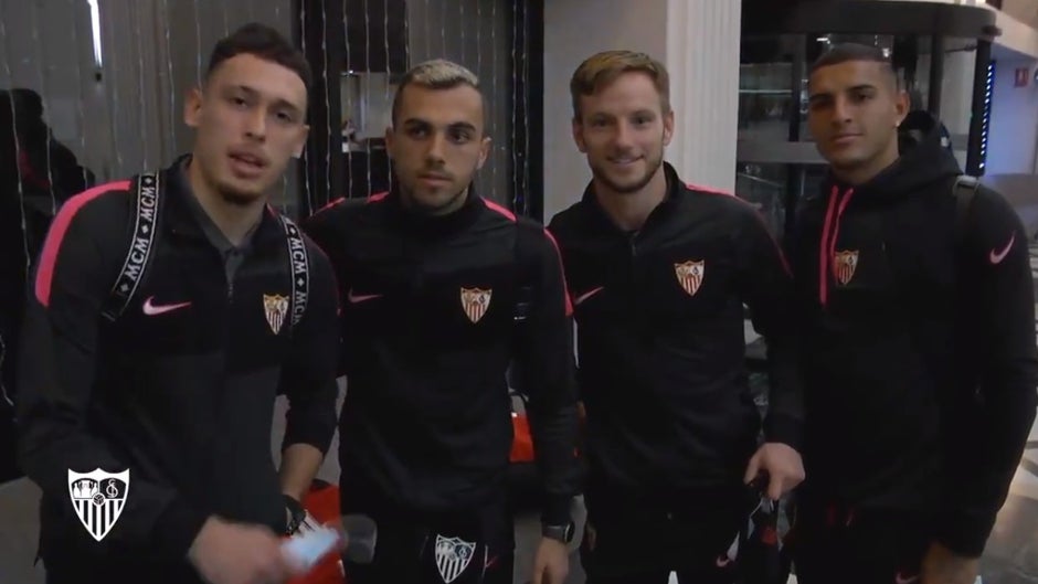 La felicitación navideña de Lopetegui y los jugadores del Sevilla FC
