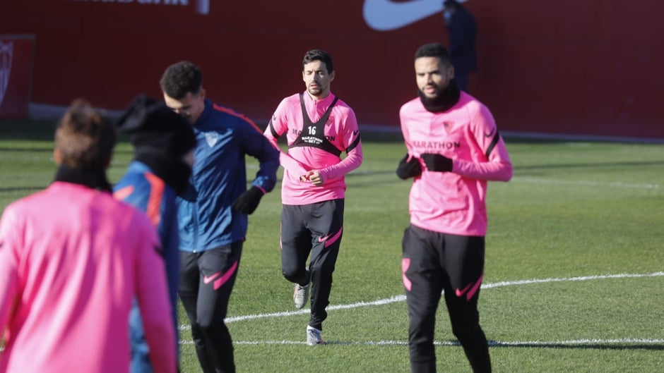 Navas, presente en la última sesión antes de la visita al Atlético