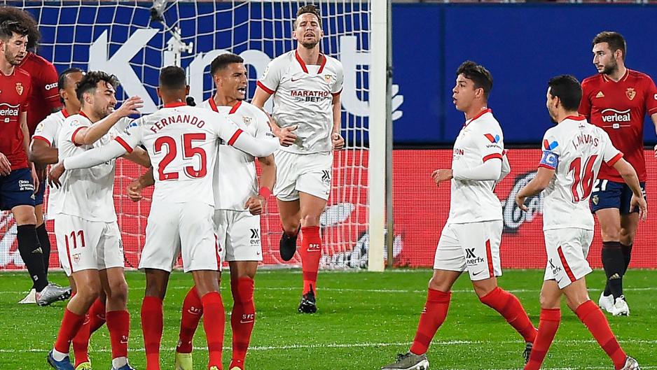 Osasuna - Sevilla, en directo: resumen, goles y resultado (0-2)