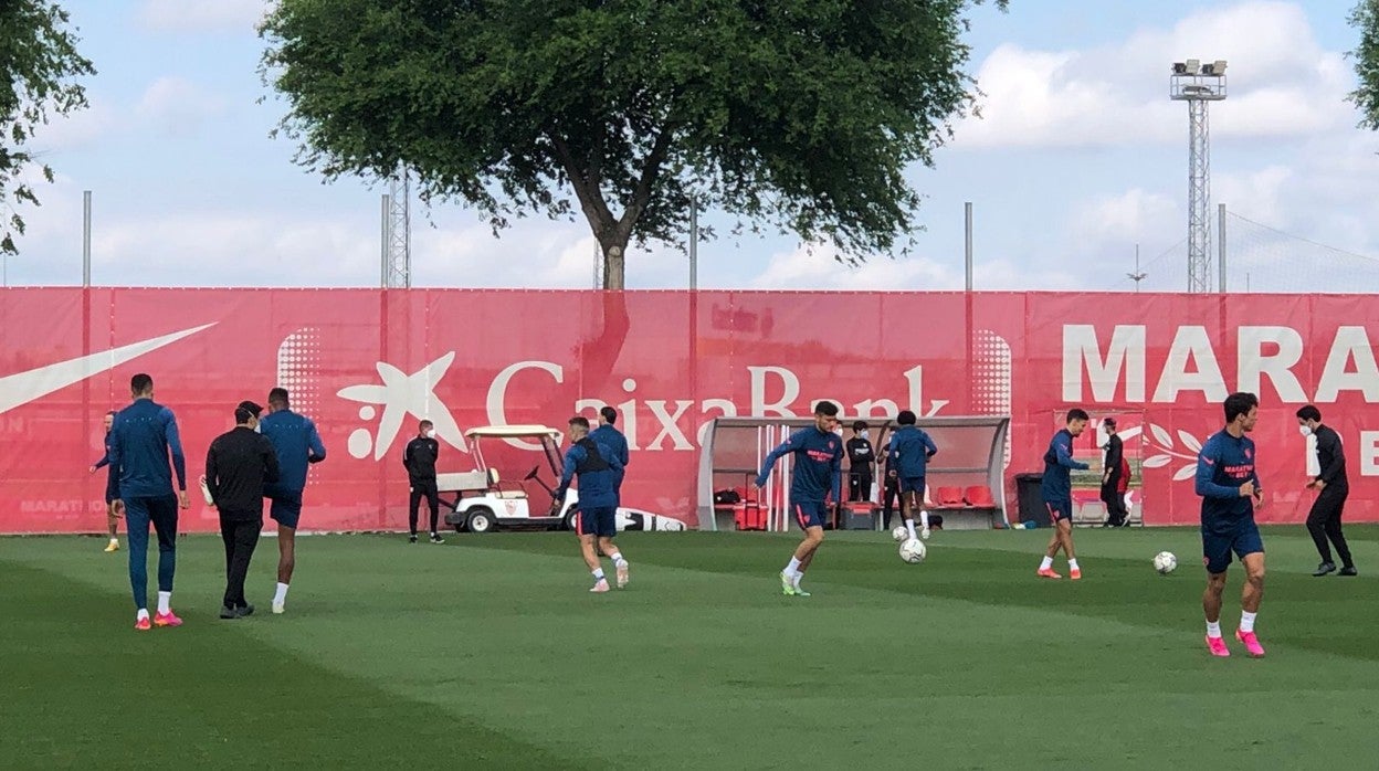 El Sevilla FC ultima los preparativos de su importante visita a la Real Sociedad