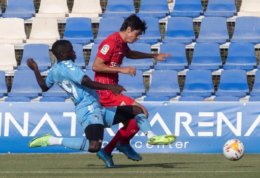 Juanlu fue uno de los canteranos que jugó en el Pinatar Arena