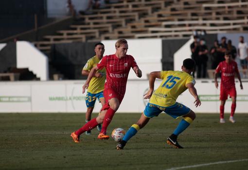 Lance del Sevilla FC - Las Palmas