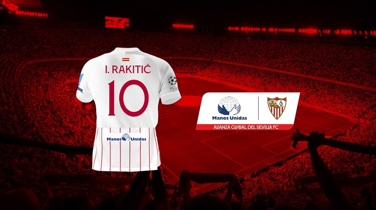 El Sevilla FC y Manos Unidas han alcanzado un acuerdo de patrocinio