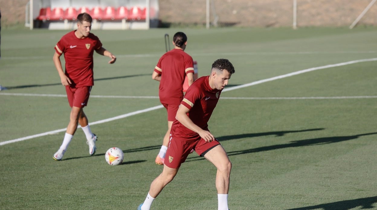 Idrissi, entrenándose en la ciudad deportiva
