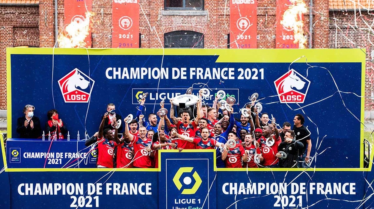 Lille OSC, vigente campeón de la Ligue 1 francesa