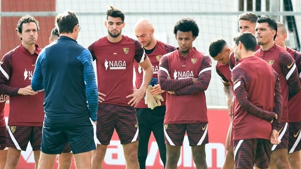 El Sevilla FC prepara el encuentro ante el Lille