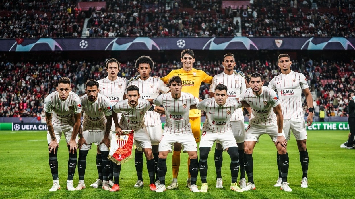 El once titular del Sevilla FC ante el Lille