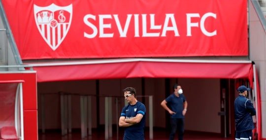 Julen Lopetegui, en un entrenamiento