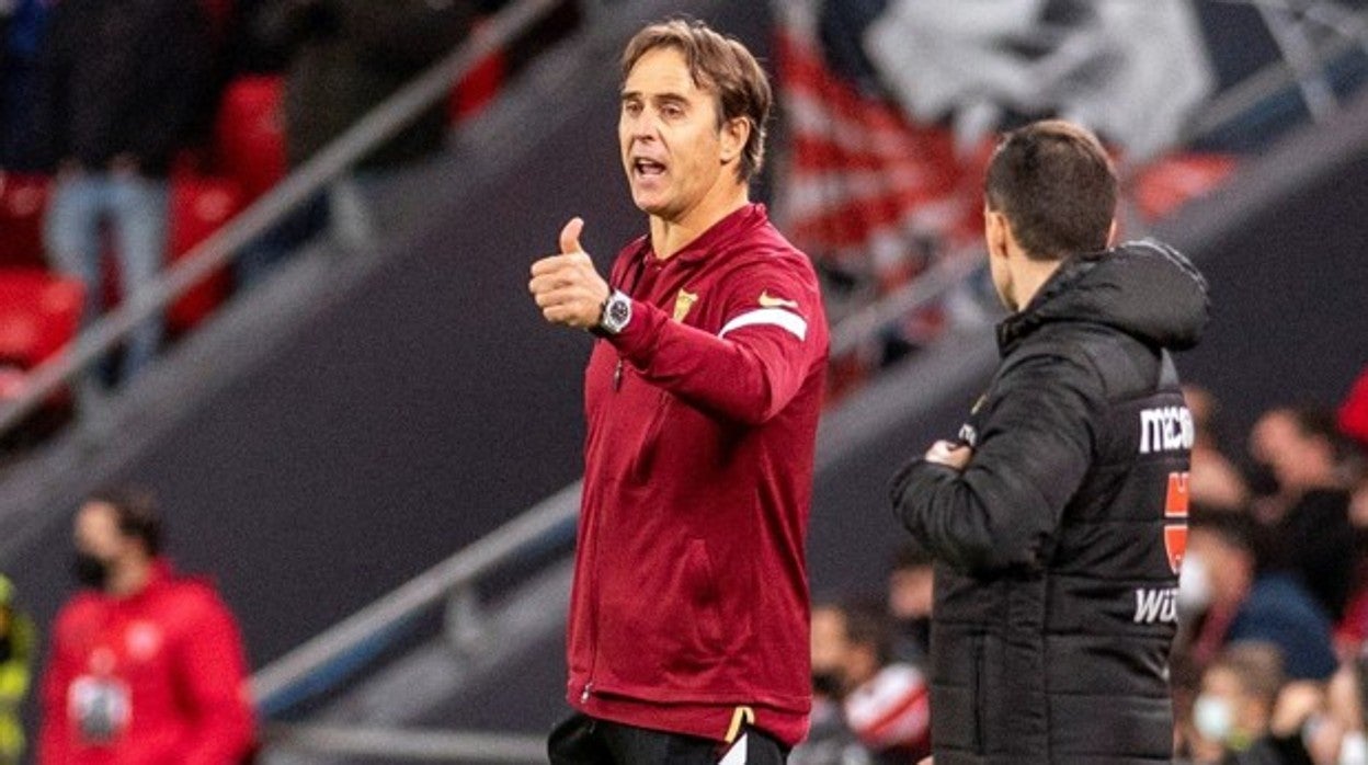 Julen Lopetegui, entrenador del Sevilla FC