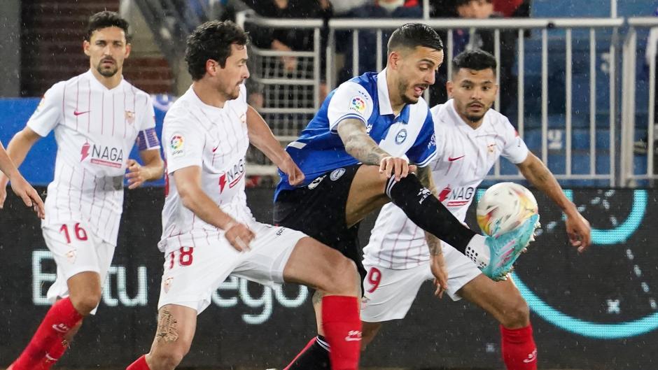 Alavés - Sevilla: resumen, resultado y mejores ocasiones (0-0)
