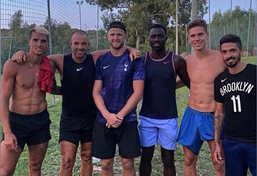 Eriki Lamela y Manuel Lanzini, ambos a los extremos, han compartidos vacaciones en varias ocasiones