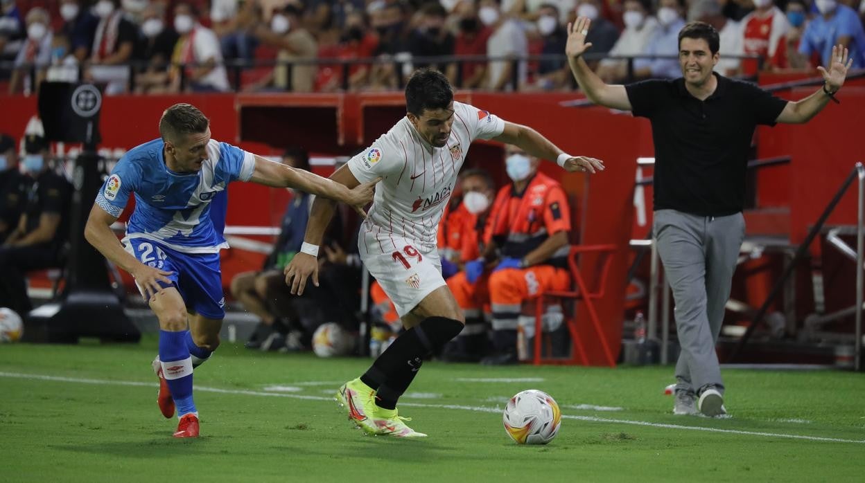 Lance del Sevilla - Rayo de esta temporada