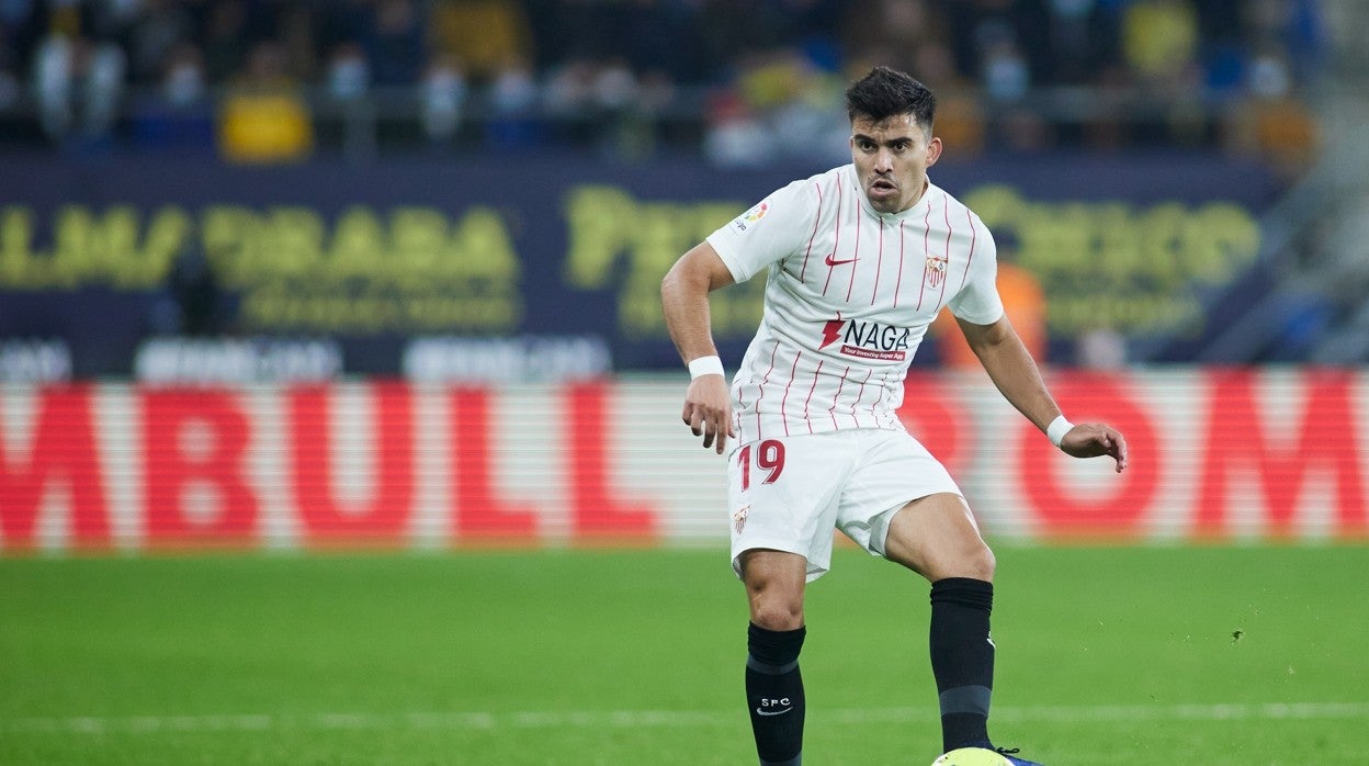 Acuña, en un partido de esta temporada