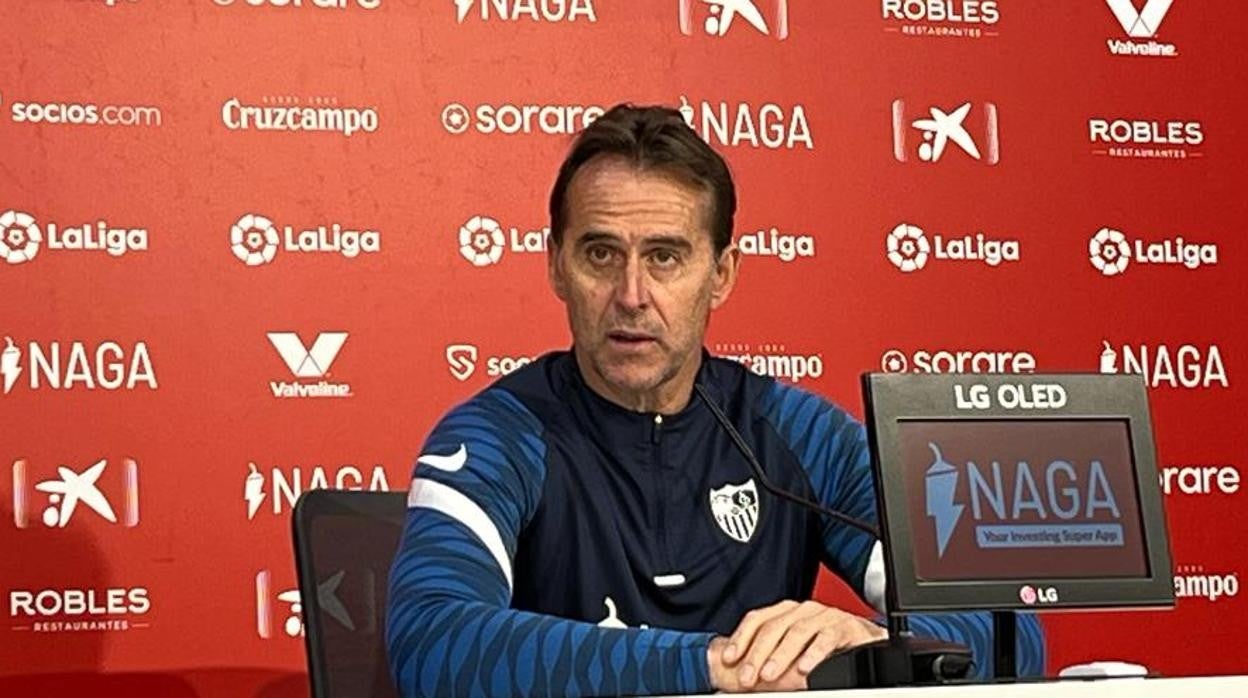 Lopetegui descarta a Martial: «Ha tenido una lesión muscular y va a ser baja»