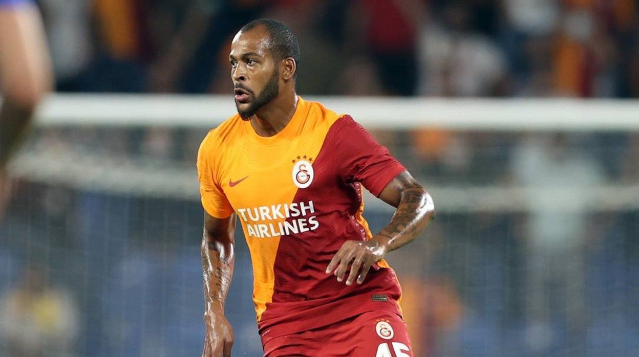 Marcao, en un partido con el Galatasaray
