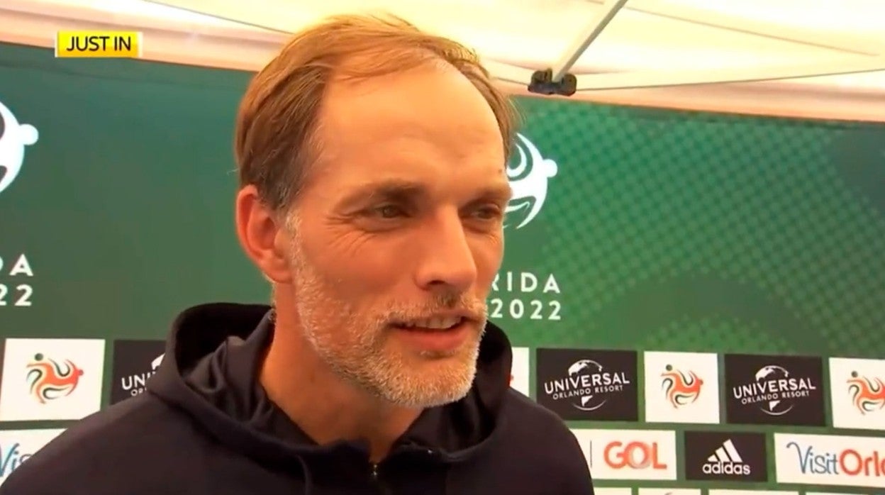 Thomas Tuchel, en su intervención ante los medios