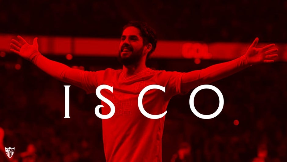 El Sevilla FC anuncia un principio de acuerdo con Isco