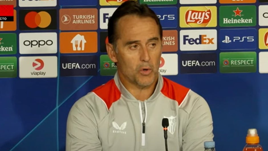 Lopetegui, en la previa del Copenhague - Sevilla: «Tratamos a la competición con el respeto que se merece»