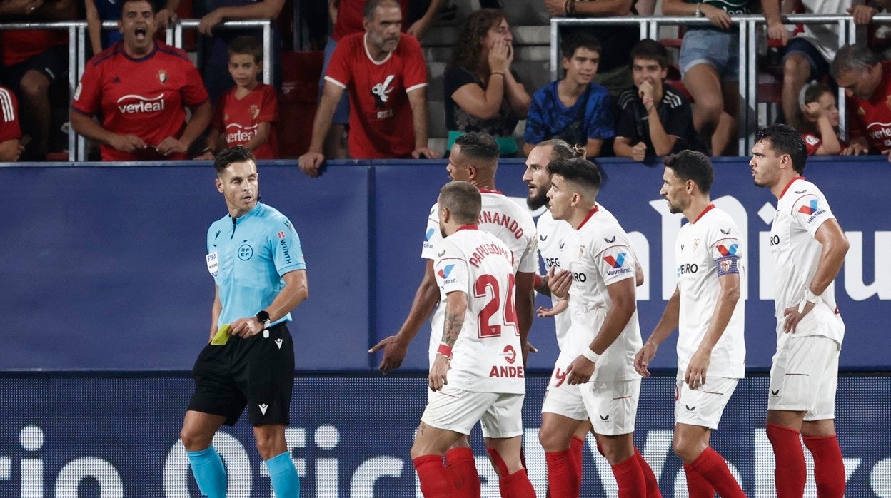 Gráfico de los equipos más tarjeteados de las cinco grandes ligas europeas hasta el momento